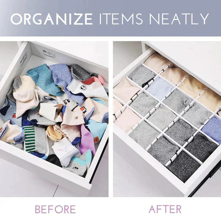 ADJUSTABLE DRAWER ORGANIZER