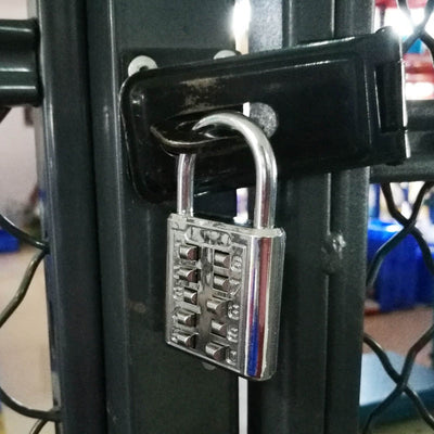 10 Digit Push Button Padlock